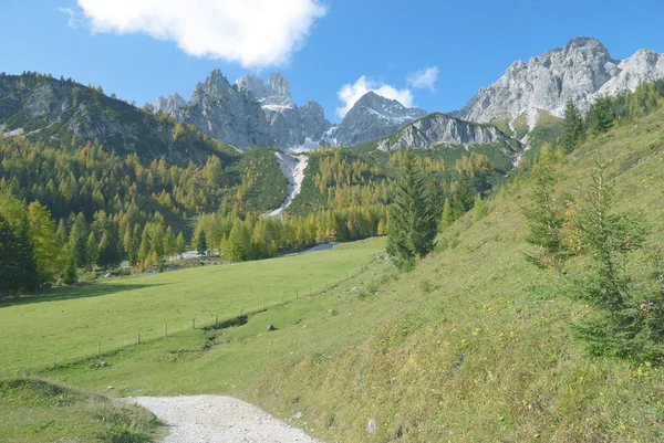Bischofsmuetze,Filzmoos,Alps,Salzburger Land,Austria — Stock Photo, Image