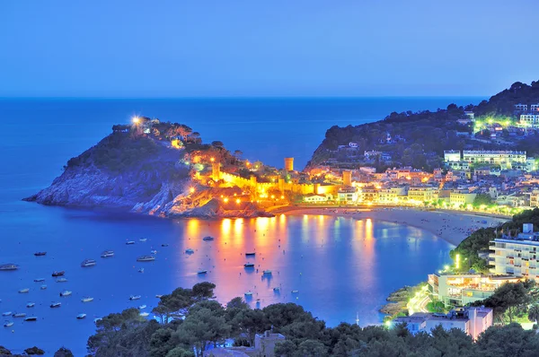 Tossa de Mar, Costa Brava, Καταλονία, Μεσόγειος Θάλασσα, Ισπανία — Φωτογραφία Αρχείου