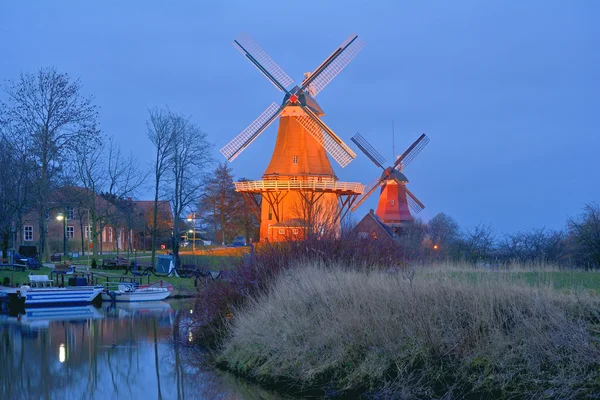 Greetsiel，东弗里斯北海，德国 — 图库照片