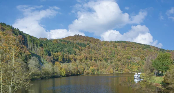 Einruhr Rursee Eifel Alemanha — Fotografia de Stock