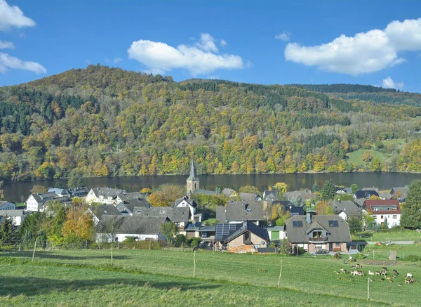 Einruhr Rursee Dans Eifel Allemagne — Photo