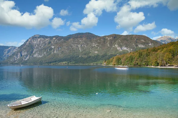 Lake Bohinj Parque Nacional Triglav Eslovénia — Fotografia de Stock