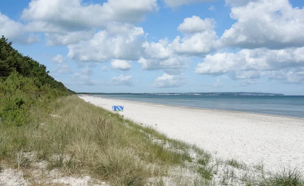 Παραλία Prora Ruegen Baltic Sea Mecklenburg Vorpommern Γερμανία — Φωτογραφία Αρχείου