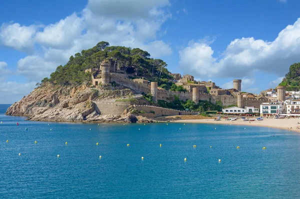 Tossa Mar Costa Brava Katalonien Medelhavet Spanien — Stockfoto