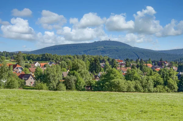 Villaggio Braunlage Harz Mountains Germania — Foto Stock