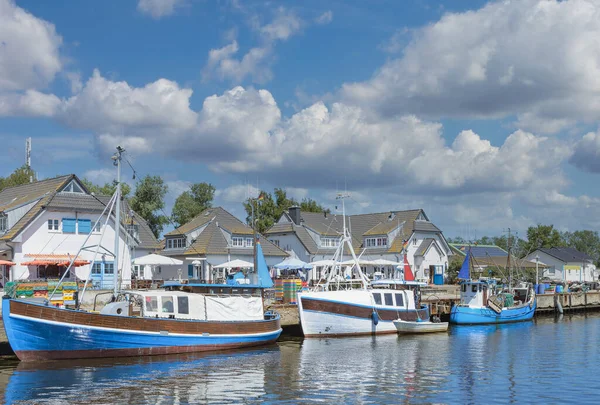 Harbor Village Vitte Hiddensee Baltic Sea Mecklenburg Vorpommern Germany — стокове фото