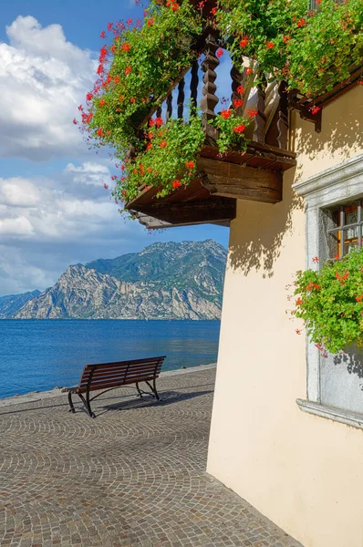 Torbole Jezioro Garda Włochy — Zdjęcie stockowe