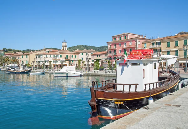 Porto Azzurro, Isla de Elba, Toscana, Mar Mediterráneo, Italia —  Fotos de Stock