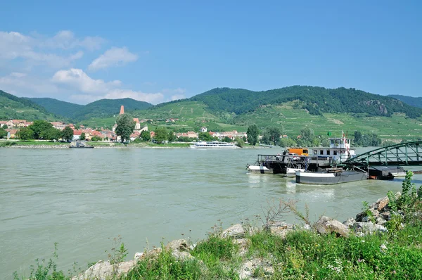 Weissenkirchen στο Δούναβη, η κοιλάδα Wachau, Αυστρία — Φωτογραφία Αρχείου