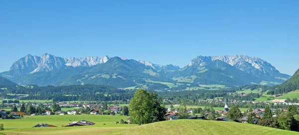 Koessen, Tirol, Alpler, Avusturya — Stok fotoğraf