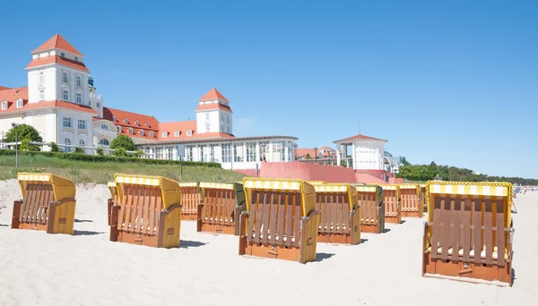 Binz, Isola di Ruegen, Mar Baltico, Meclemburgo Pomerania occidentale, Germania — Foto Stock