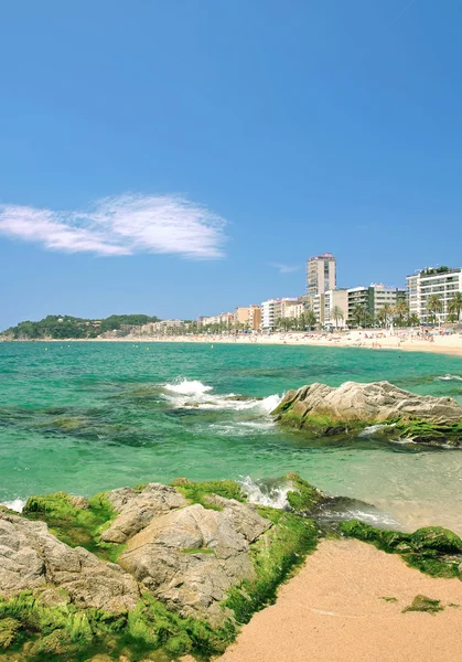 Lloret de mar, a costa brava, Spanyolország — Stock Fotó