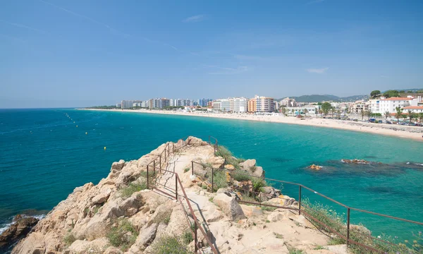 Blanes,Costa Brava,Catalonia,mediterranean Sea,Spain — Stock Photo, Image