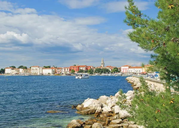 Porec, istria, mar Adriático, Croácia — Fotografia de Stock