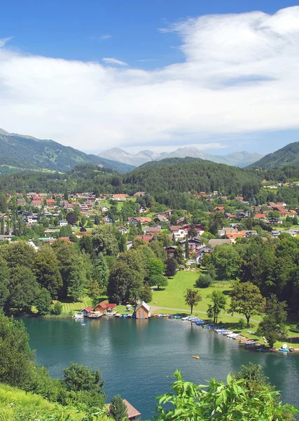 Seeboden, Millstätter See, Kärnten, Österreich — Stockfoto