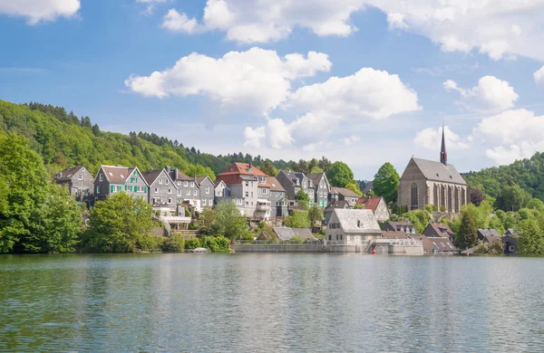 Wupper Reservoir, Wuppertal-Beyenburg, Alemanha — Fotografia de Stock