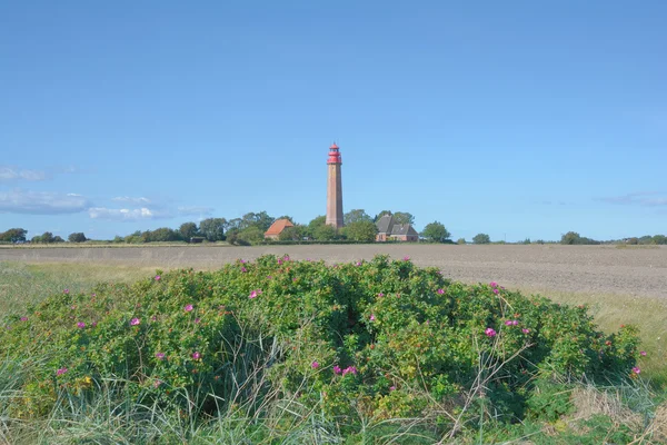 Φάρος, Fehmarn, Βαλτική θάλασσα, Fluegge, Γερμανία — Φωτογραφία Αρχείου