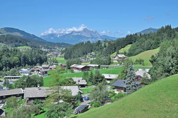 Fieberbrunn, Tirol, Alpes, Austria — Foto de Stock
