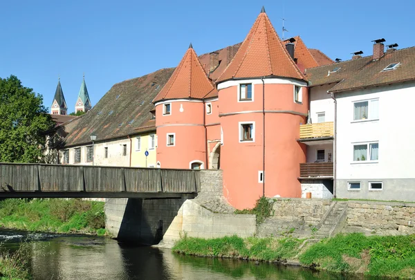 Cham, bier Gate, Beierse Woud, Beieren, Duitsland — Stockfoto