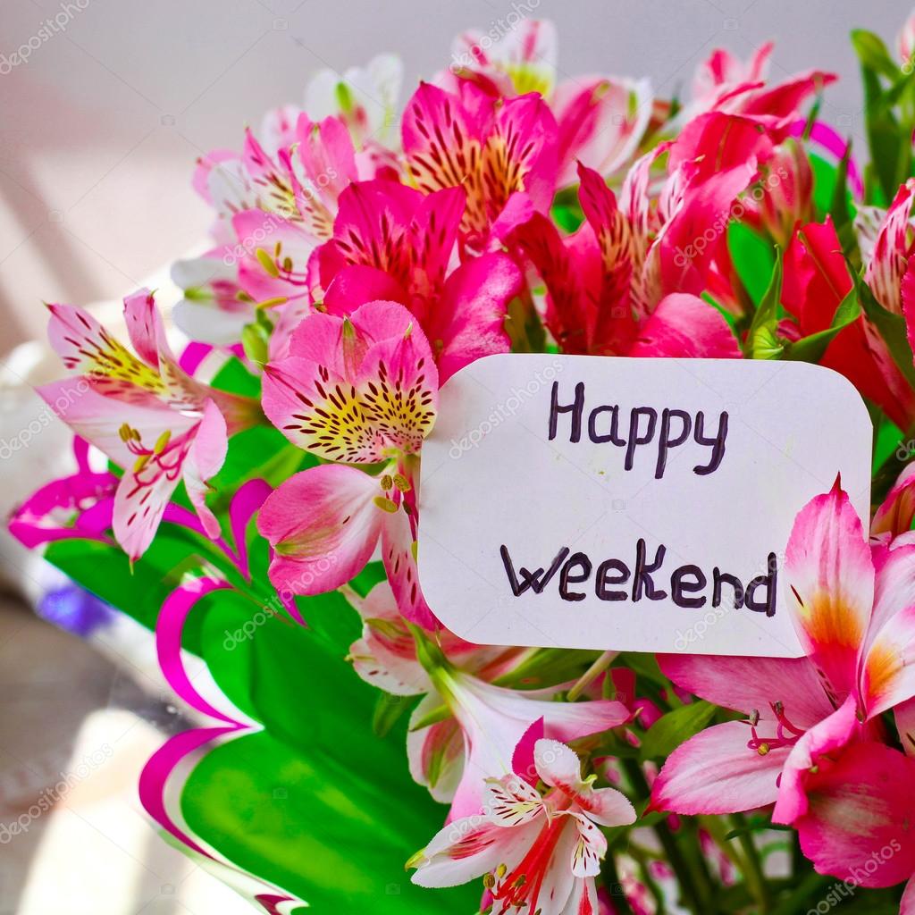Images: weekend greetings | Outdoor greeting card with text - Happy