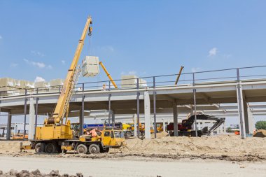 Vinçler-Mobil vinç cam yünü çatı büyük u paketi yükseltme