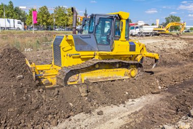 Ağır caterpillar inşaat makine