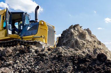 Ağır caterpillar inşaat makine
