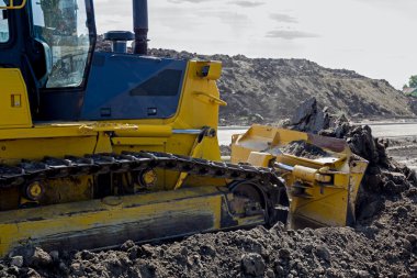 Ağır caterpillar inşaat makine