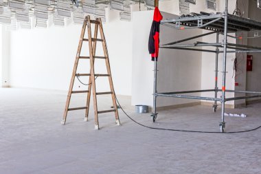 Askıya alınmış ofis tavan, iş Duraklat 