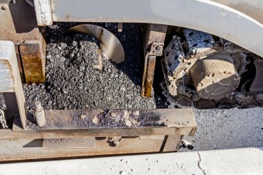 Makine dur yayma sıcak asfalt ile tedarik için metal Auger