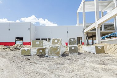 Bina kompozit panel duvarları kazıklı yalıtım yığını 