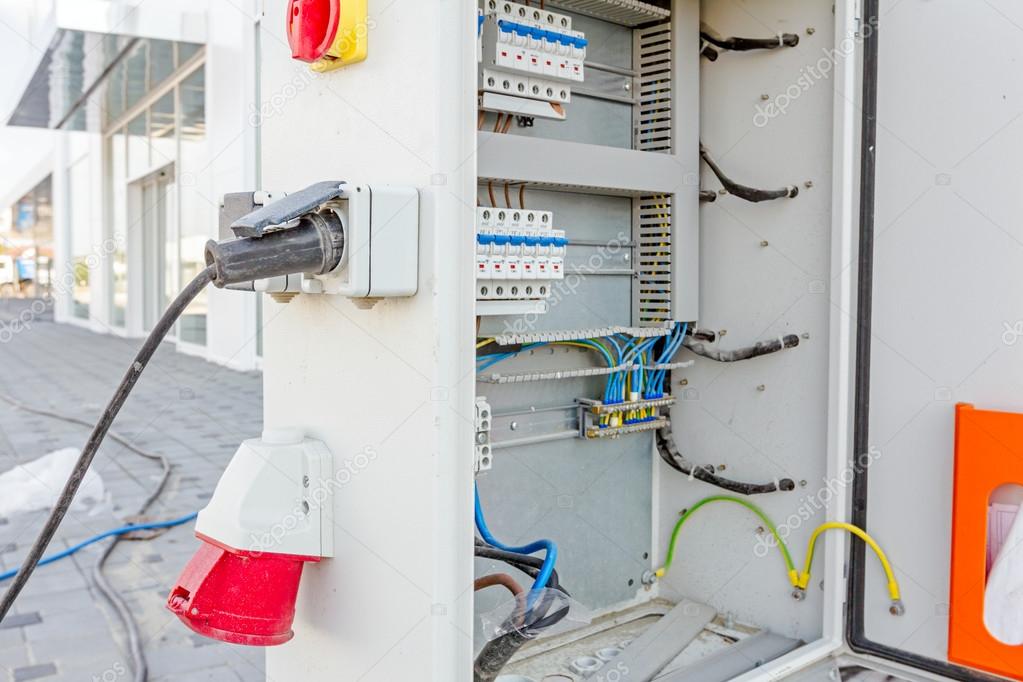 extension cord fuse box kdv vinylcountdowndisco uk \u2022extension cord is plugged in the socket of fuse box stock photo rh depositphotos com destroyed extension cord extension cord for computer box