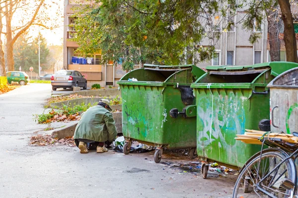 Stedelijke armoede — Stockfoto