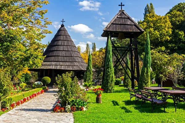 Old wooden holy place — Stock Photo, Image