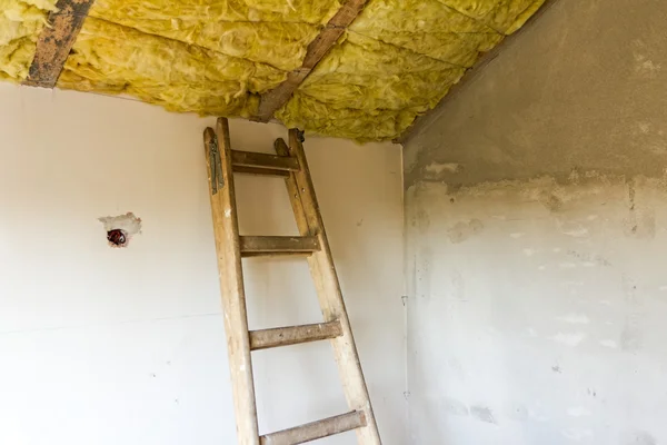 Roof insulation — Stock Photo, Image