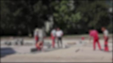 Masonlar kaldırım taşı uygun olan.