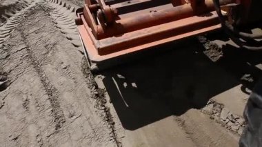 plaka Kompaktör kamyona monte edilmiş kapatmak.