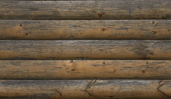 Konstrukcja fasady drewnianej bez szwu — Zdjęcie stockowe