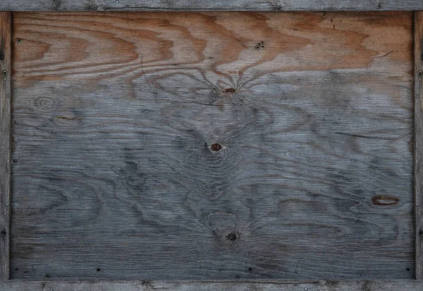 Velha textura de móveis de madeira compensada podre — Fotografia de Stock