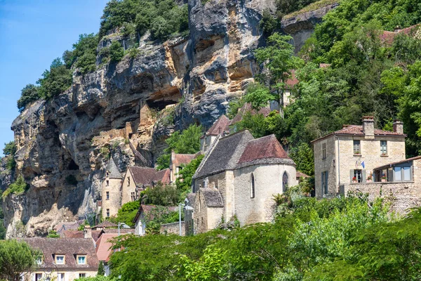 Village Roque Gageac Classé Parmi Les Beaux Villages France Est — Photo