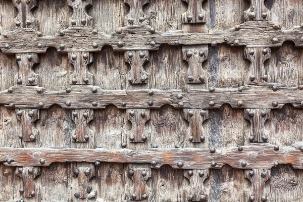 Ornate Door Detail Made Wood — Stock Photo, Image