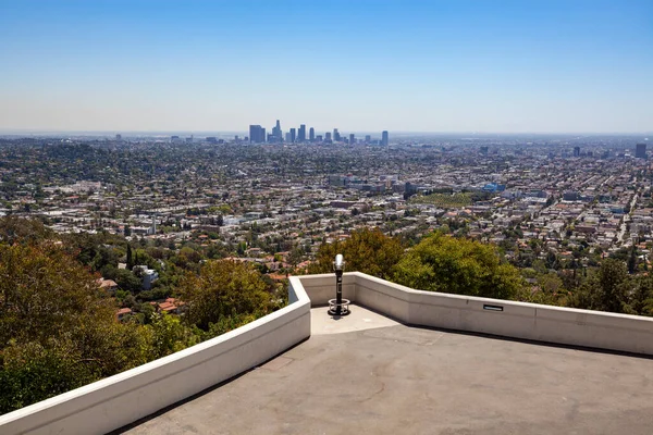 Los Angeles Från Griffith Utkik — Stockfoto