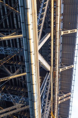 Sydney Limanı Köprüsü Avustralya 'nın ünlü kemeri.