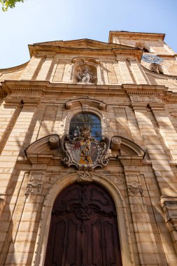 Bavyera 'daki Bamberg Kasabası' nda Sahne