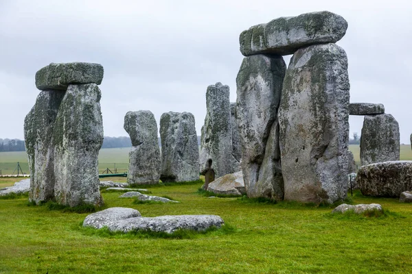 Stonehenge Talvez Monumento Pré Histórico Mais Famoso Mundo Primeiro Monumento — Fotografia de Stock