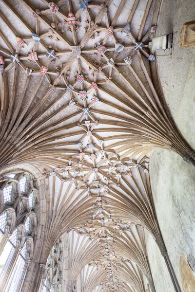 597 Yılında Kurulan Canterbury Katedrali Gotik Romanca Unsurların Yer Aldığı — Stok fotoğraf