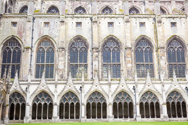 Canterburykatedralen Som Grundades 597 Högkvarteret För Den Engelska Kyrkan Och — Stockfoto