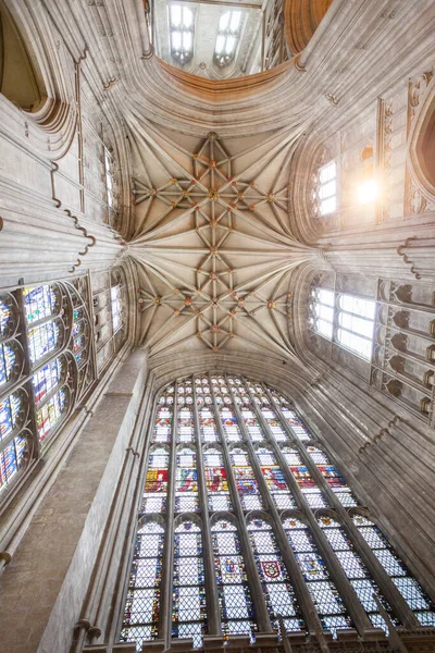 Canterbury Cathedral Gesticht 597 Christus Het Hoofdkwartier Van Church England — Stockfoto