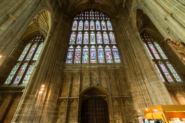 Die 597 Chr Gegründete Kathedrale Von Canterbury Ist Das Hauptquartier — Stockfoto