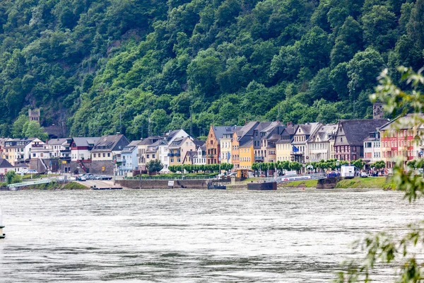 Sehenswürdigkeiten Entlang Des Rheins Kulturell Und Historisch Einer Der Großen — Stockfoto